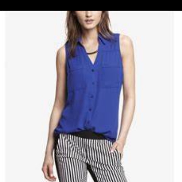 Express Sleeveless Portofino Shirt 